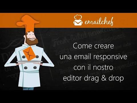 Come personalizzare il template delle email con Emailchef