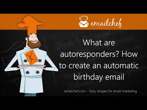 [EN] What are autoresponders? How to create an automatic birthday email