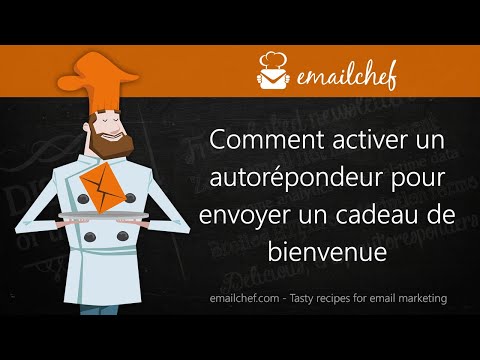 [FR] Comment activer un autorépondeur pour envoyer un cadeau de bienvenue