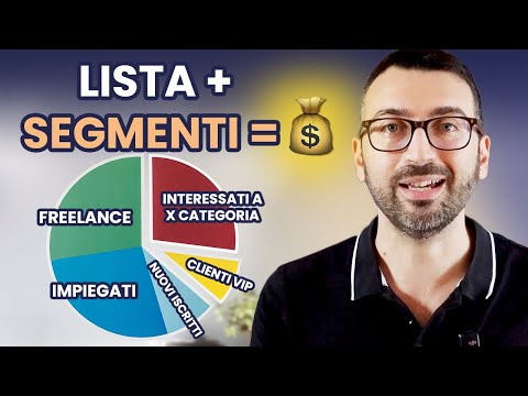 Più vendite e messaggi più mirati: segmenta la tua lista email