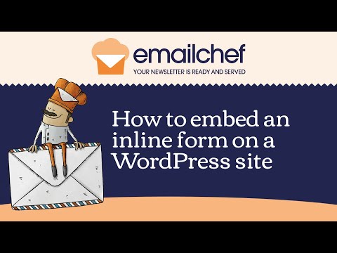 How to embed an inline form on a WordPress site
