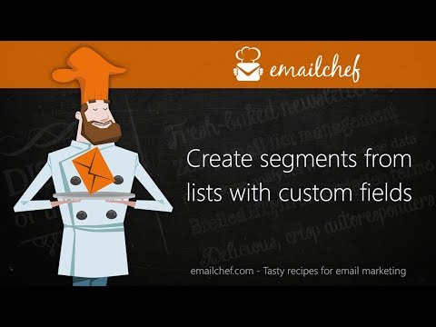 [EN] Create segments from lists with custom fields