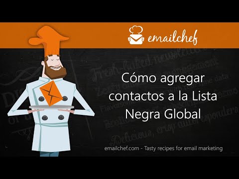 [ES] Cómo agregar contactos a la Lista Negra Global