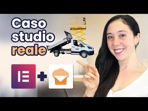 Email marketing per un’azienda di noleggio. Caso studio Emailchef + Elementor