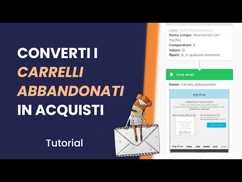 Come creare un’email automatica di carrello abbandonato