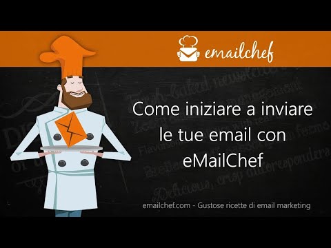 Creare una newsletter e inviare una campagna di email marketing in 5 minuti con Emailchef.
