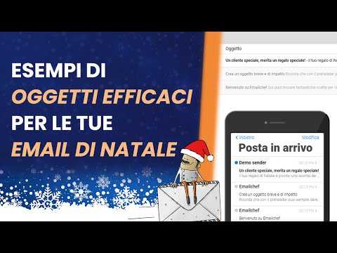 Scrivere l&#039;oggetto delle email di Natale: esempi pratici da cui prendere ispirazione