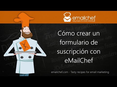 [ES] Cómo crear un formulario de suscripción con eMailChef