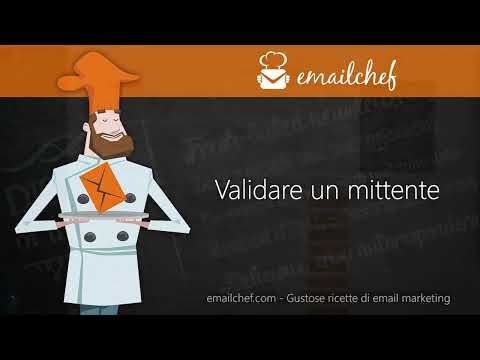 Tutorial: come validare un indirizzo mittente con emailchef