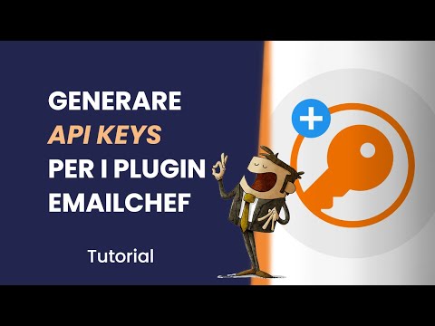 Come generare delle API keys per connettere i plugin Emailchef