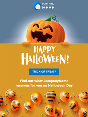 Template per email di halloween