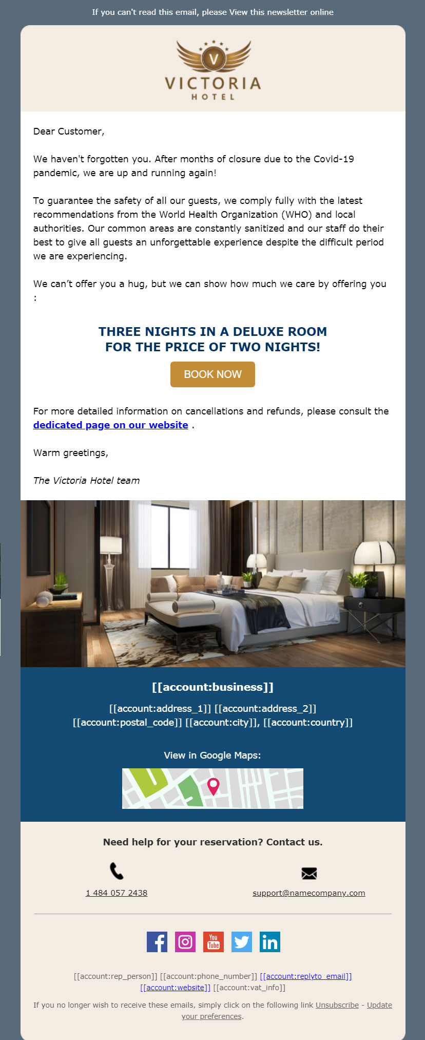 Email marketing for hotels after Covid-23  eMailChef