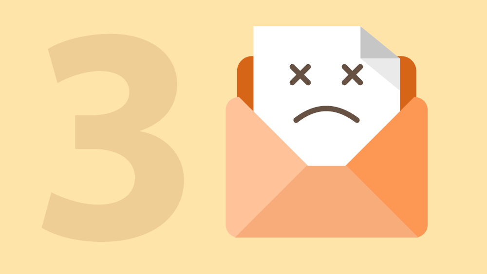 3 motivi (+1) per cui le persone non aprono le tue email