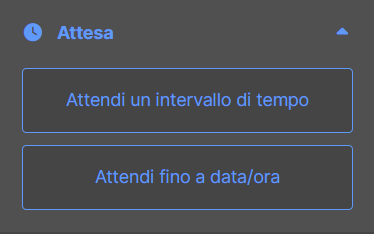 Attesa flussi di automazione