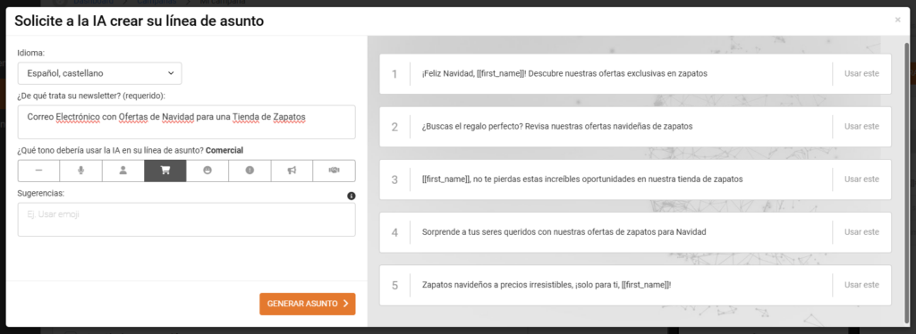 Genera el asunto de tus correos electrónicos con inteligencia artificial