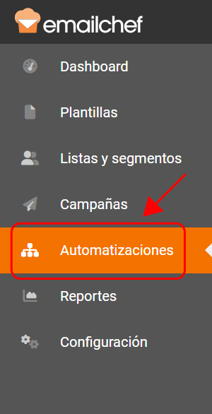 Etiquetas de automatizaciones de correo electrónico