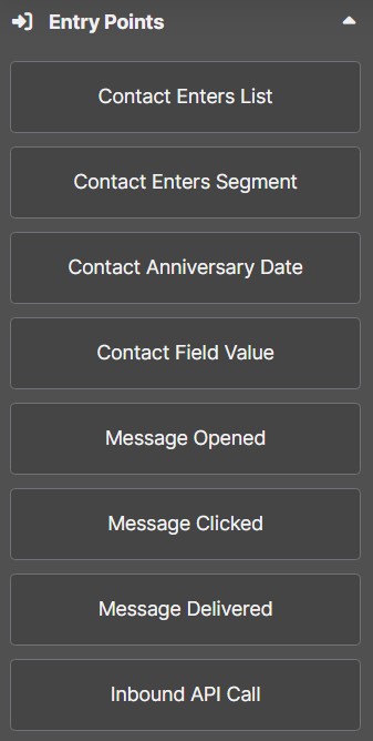 Automation Flow Entry Points