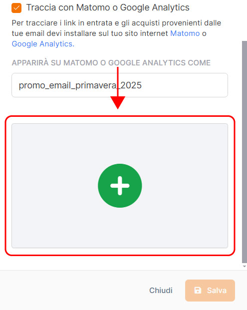 Emailchef Flow: azione invia email