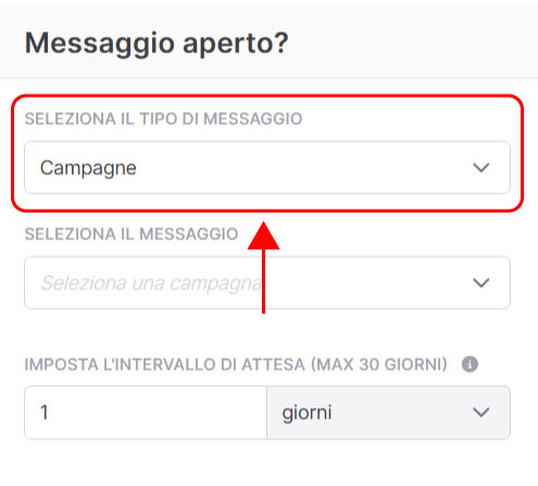 Emailchef Flow: evento messaggio aperto