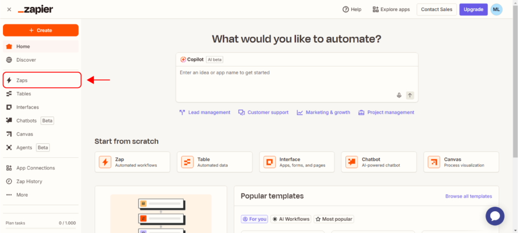 Collega Emailchef alle tue app con Zapier