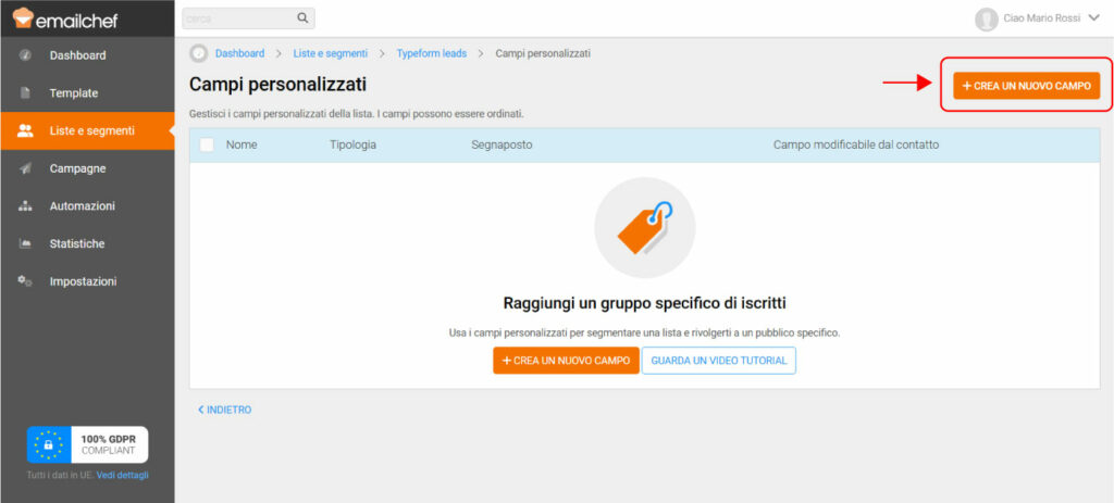 Come raccogliere contatti email con Typeform: guida completa