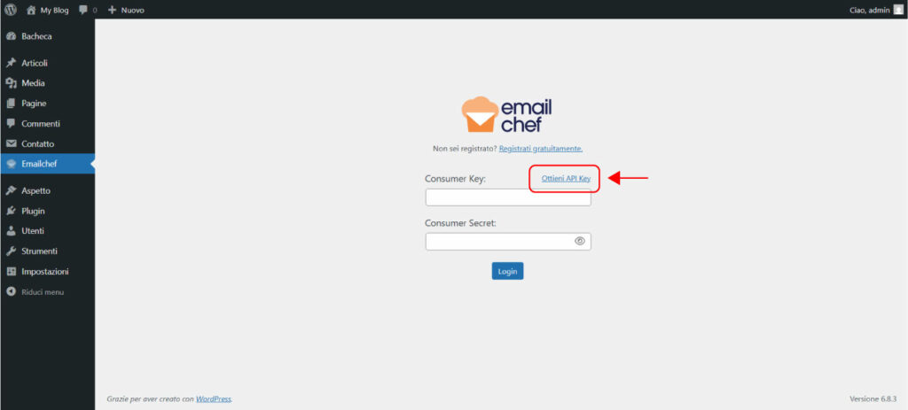 Connetti i tuoi moduli Contact Form 7 alle liste Emailchef