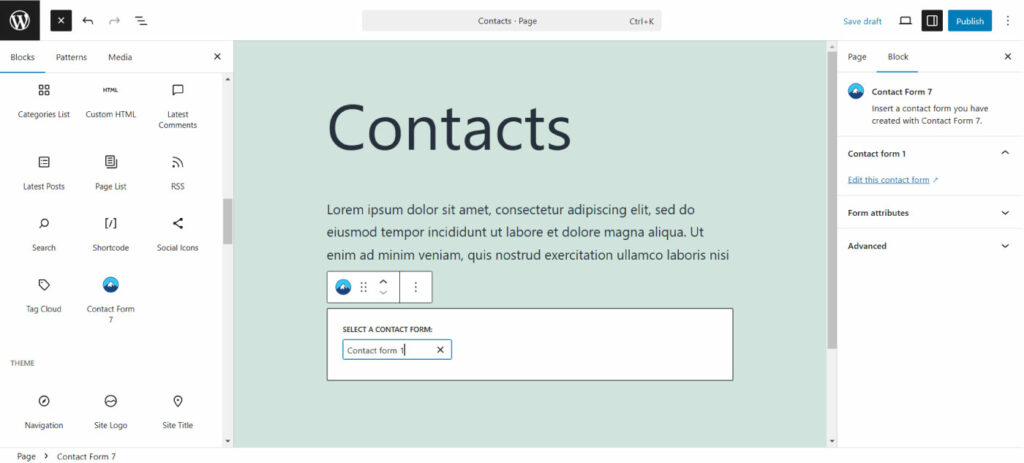 Connectez vos formulaires Contact Form 7 aux listes Emailchef