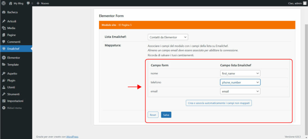 Email Marketing avec Elementor : le plugin gratuit Emailchef