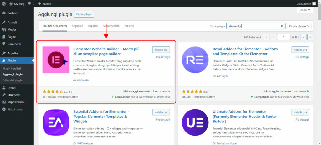 Integrazione Emailchef e Elementor